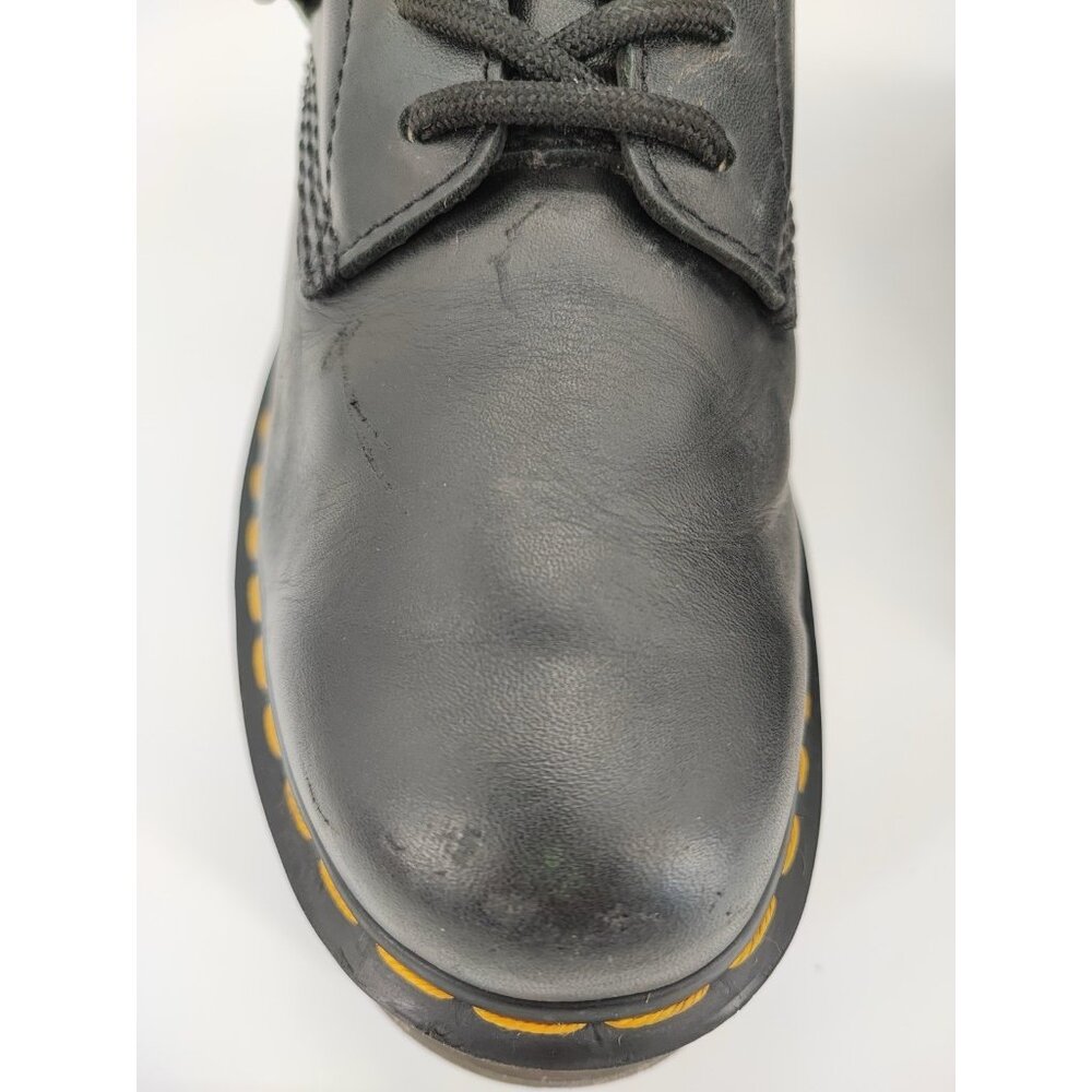 Dr. Martens Women’s Audrick Black Lace Up Leather Combat Boots Size 7 US - Picture 9 of 10